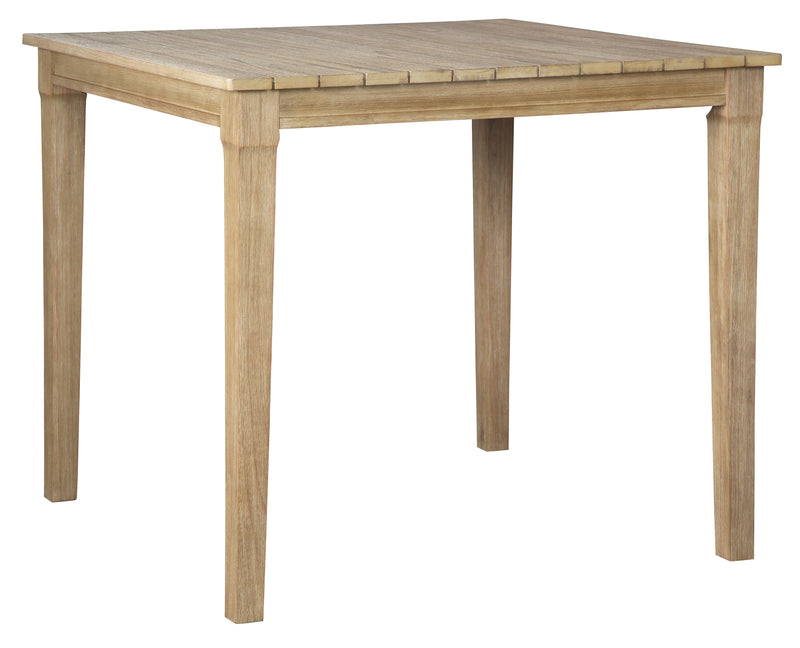 Clare View P801-613 Beige Square Bar Table