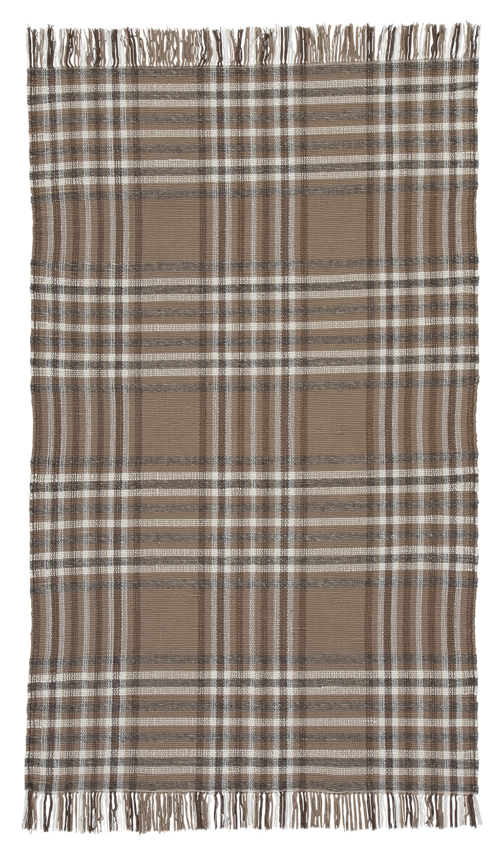 Hardy R400981 BeigeBrown Large Rug