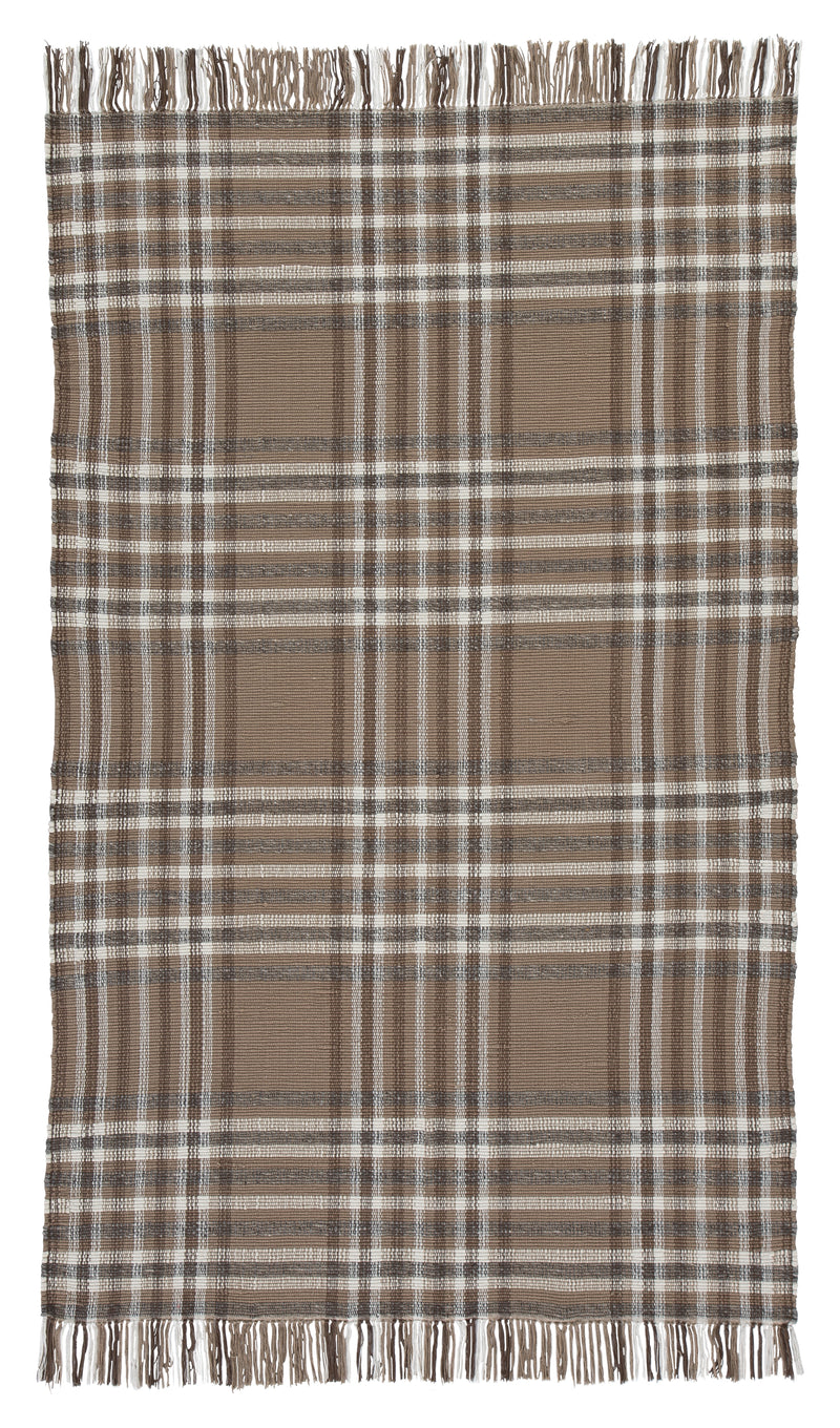 Hardy R400981 BeigeBrown Large Rug