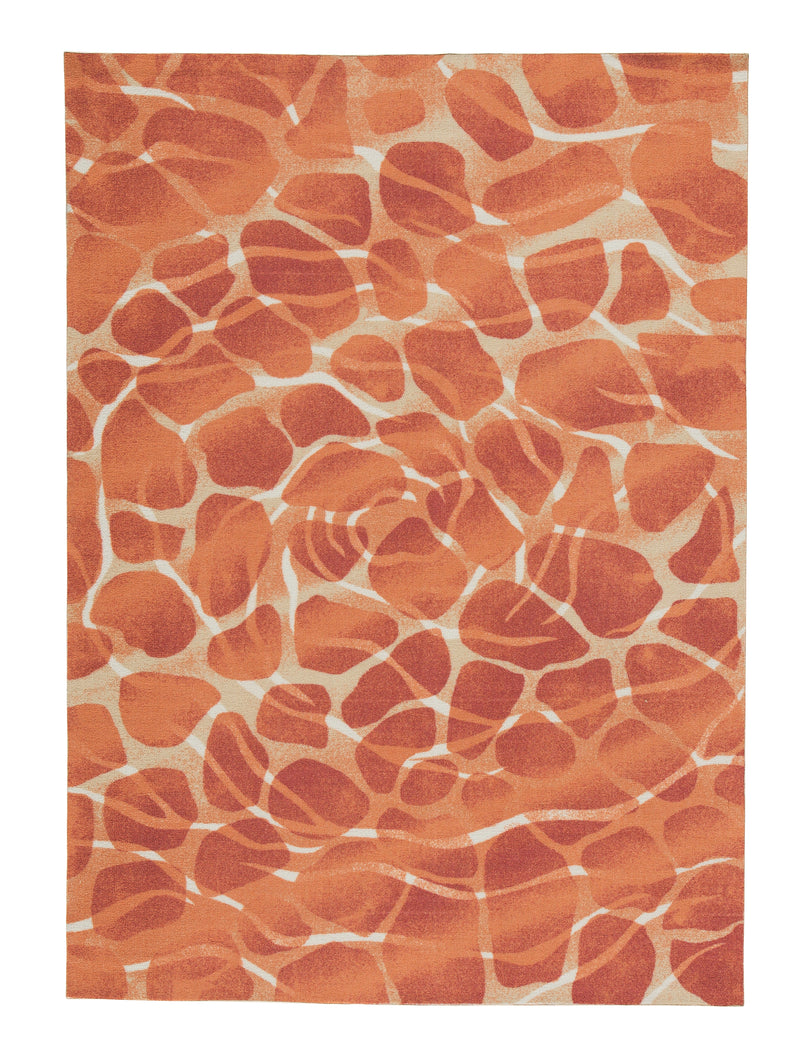 Mauna R402351 RedOrange Large Rug