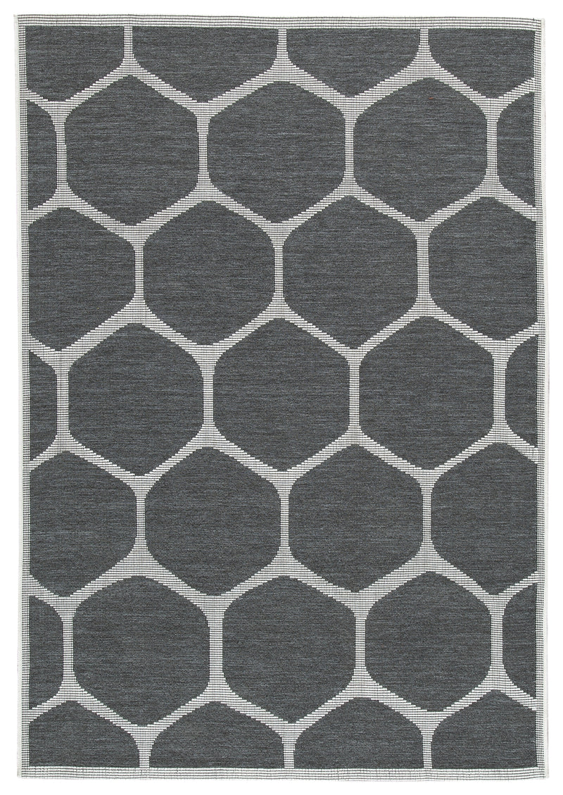 Javed R402612 Charcoal Medium Rug