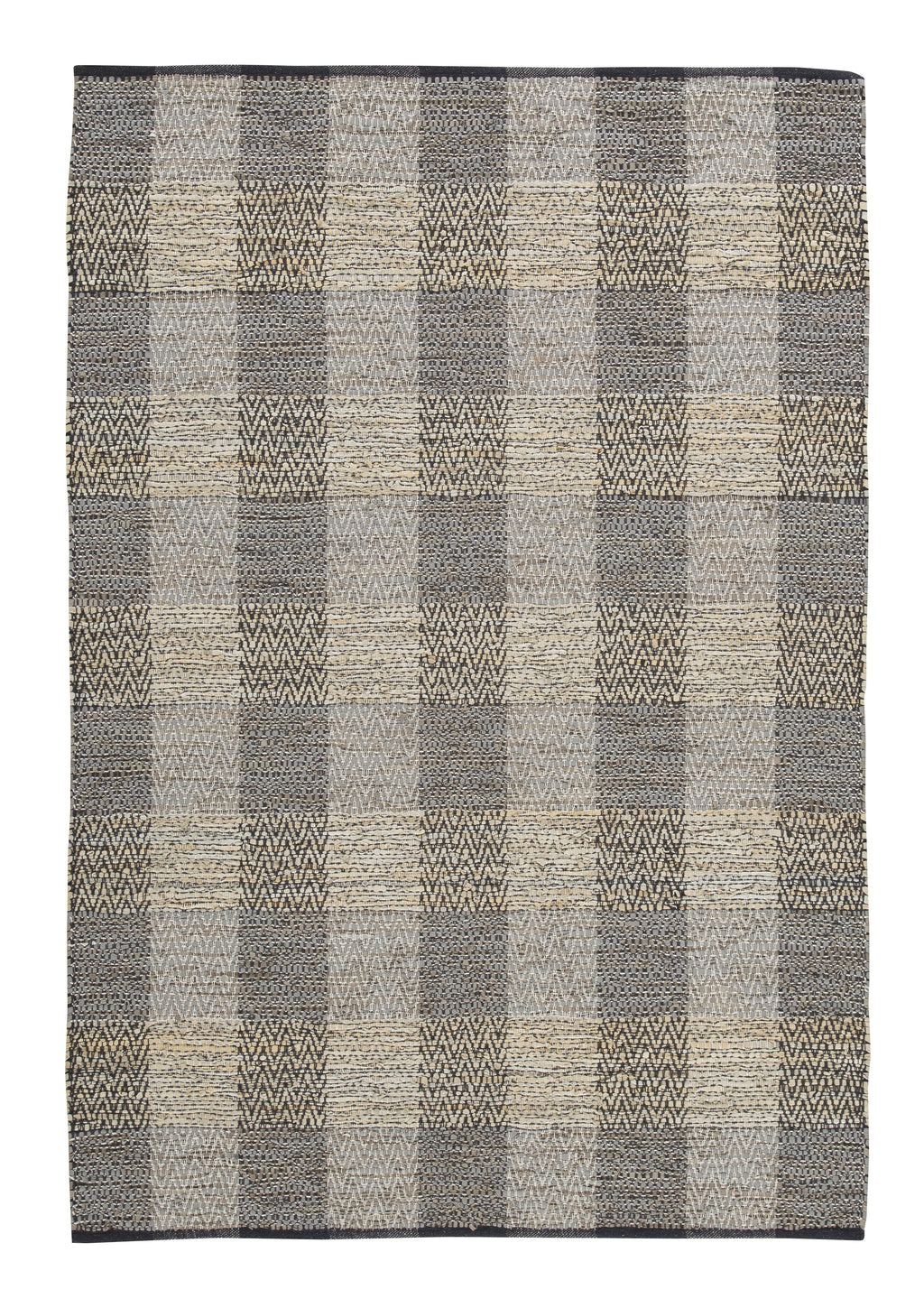 Christoff R403921 TaupeBlack Large Rug