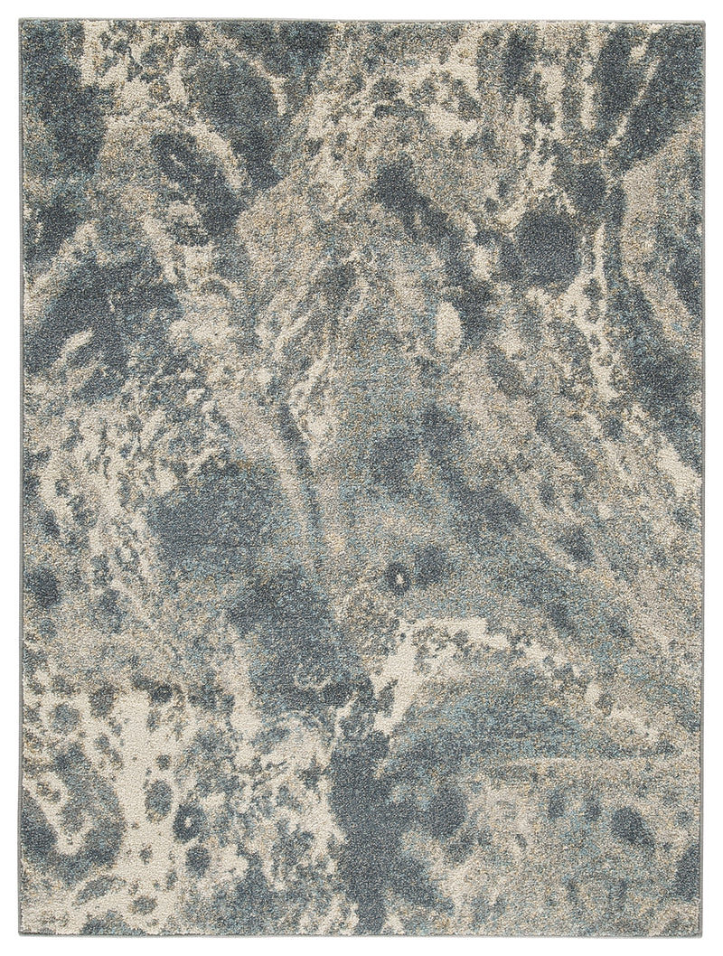 Jyoti R404242 BlueGrayTan Medium Rug