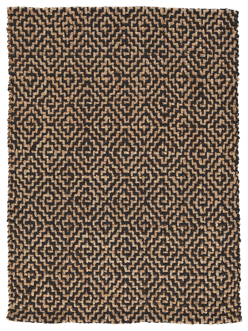 Broox R404311 NaturalBlack Large Rug