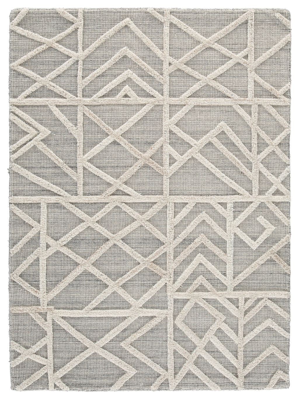 Karah R404432 GrayIvory Medium Rug