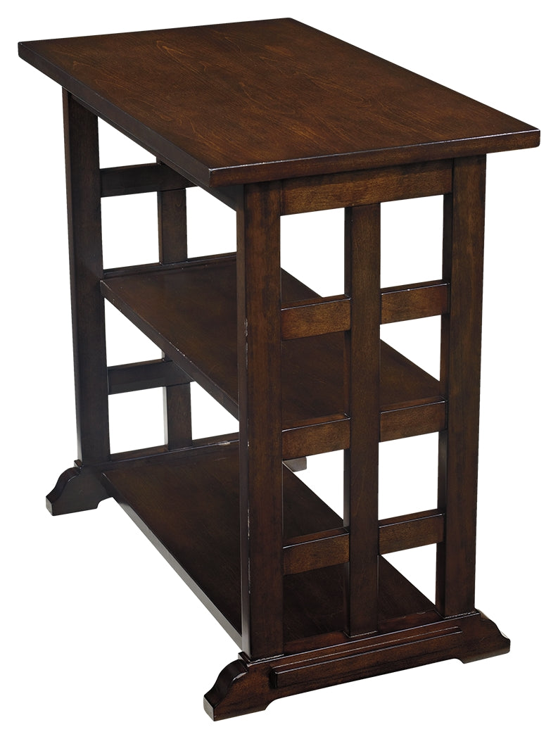 Braunsen T017-477 Brown Chair Side End Table