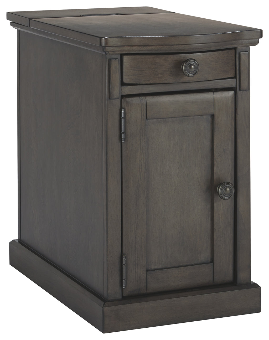 Laflorn T127-485 Gray Chair Side End Table