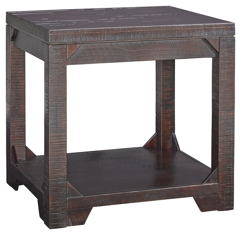 Rogness T745-3 Rustic Brown Rectangular End Table