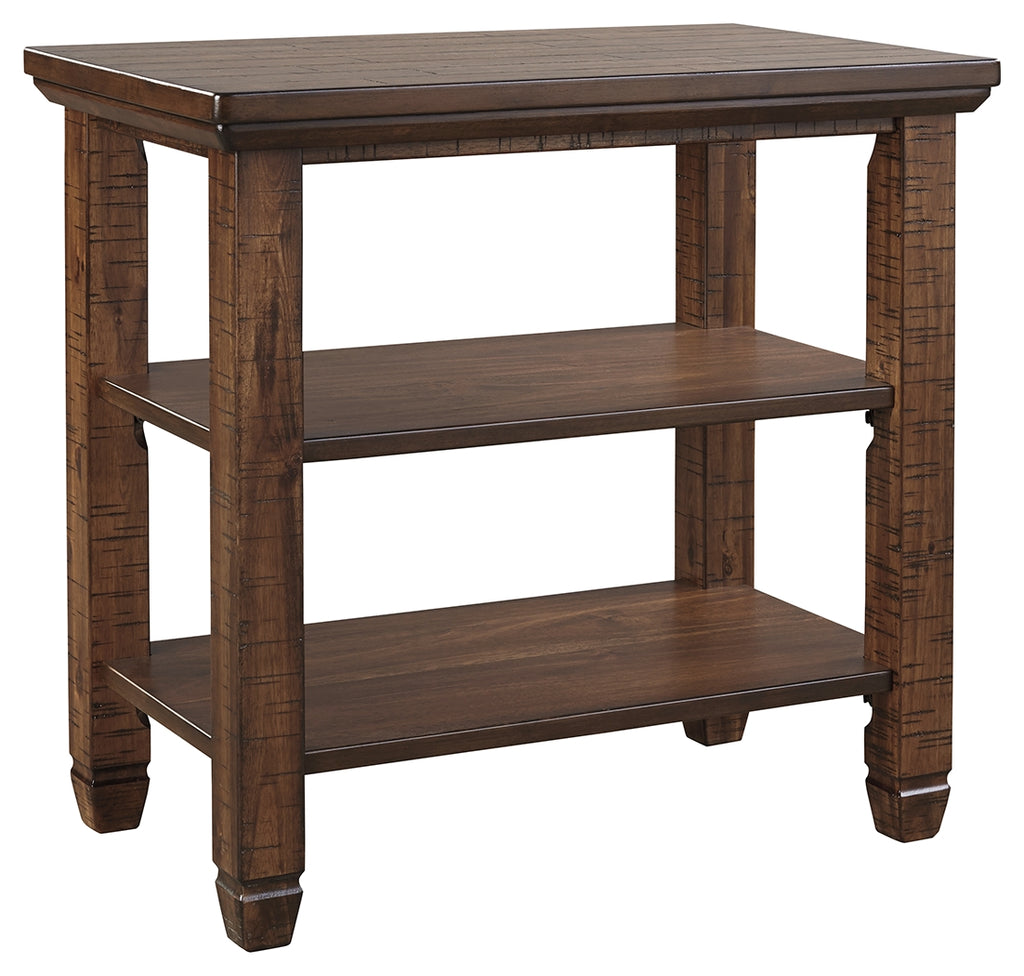Royard T765-7 Brown Chair Side End Table