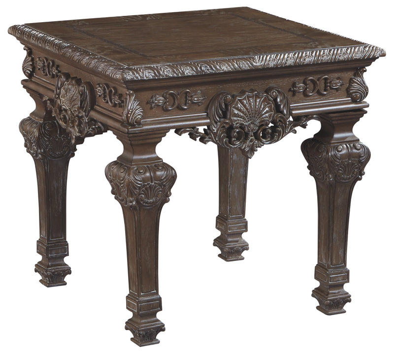 Charmond T803-2 Brown Square End Table