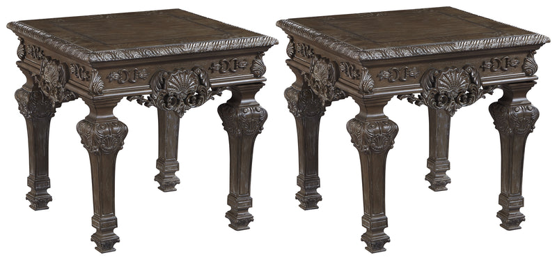 Charmond T803 Brown 2-Piece End Table Set