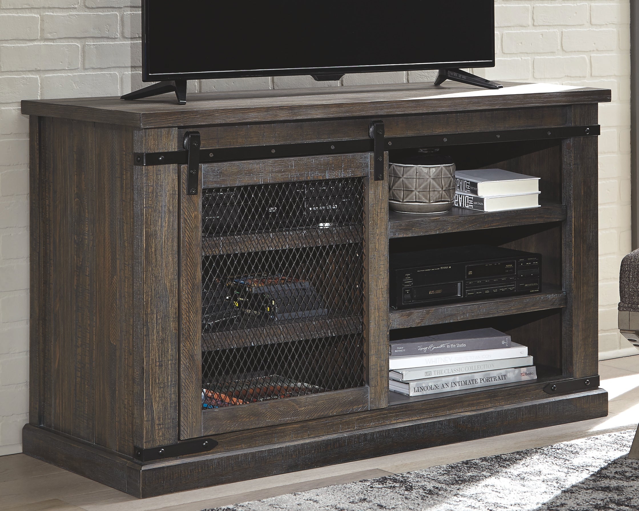 Danell Ridge W556-68 Brown Extra Large TV Stand – Todd's