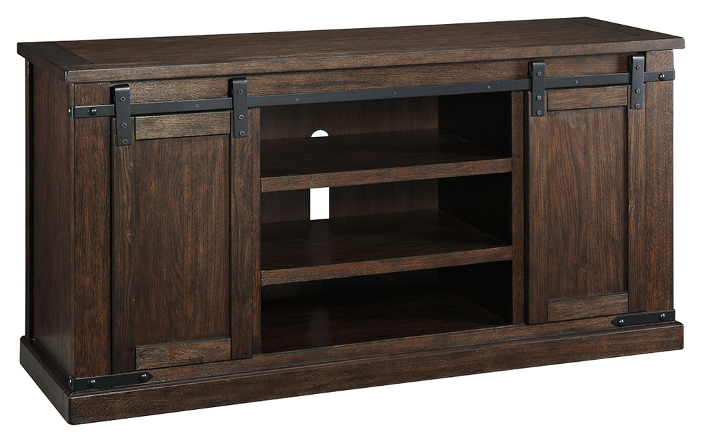 Budmore W562-48 Rustic Brown Large TV Stand