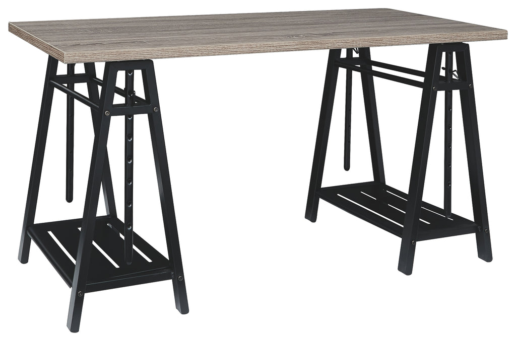 Irene Z1430261 Gray Adjustable Height Desk